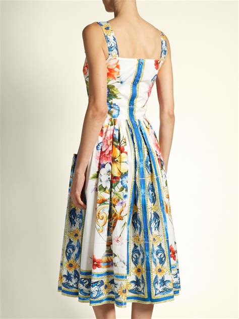 dolce & gabbana majolica dress|women dolce.